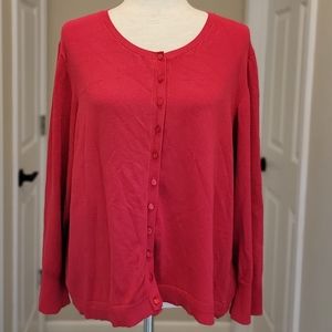 Philosophy, Redish/Pink, 3x, Cardigan